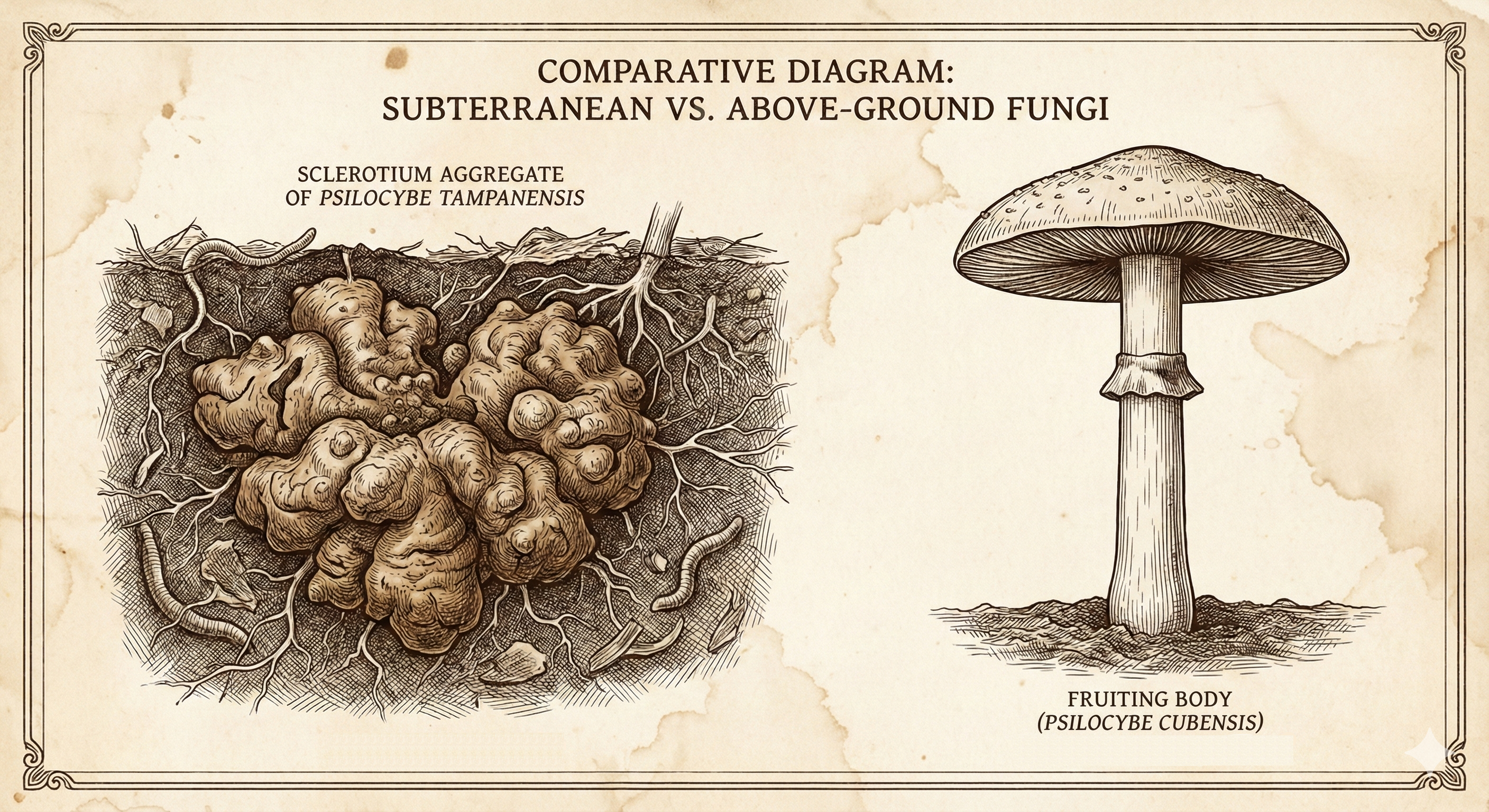 Forskelle trøfler vs svampe